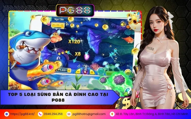 Top 5 Loại Súng Bắn Cá Đỉnh Cao Tại PG88